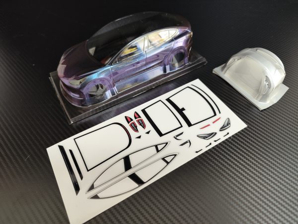 BM Racing M3P Bodyshell  ( Clear / Painted )