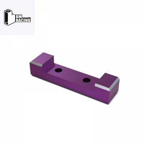 BMR-X PRO Purple Alum Rear Suspension mount (BMRXPRO011-P)