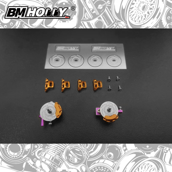 Brake Disk Caliper Set (Gold) [BMRXEVO2-G]