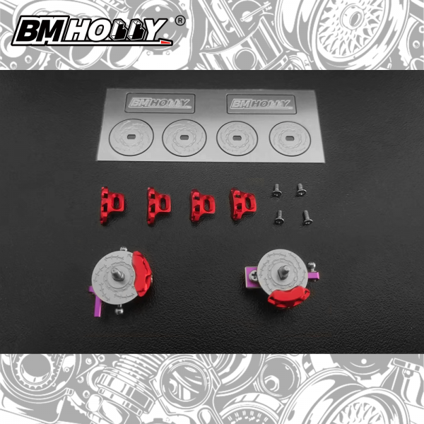 Brake Disk Caliper Set (Red) [BMRXEVO2-R]