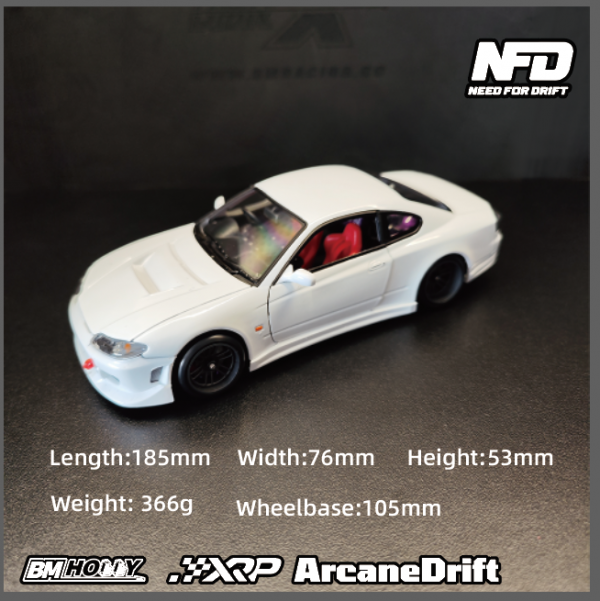 BM Racing NFD-S15 RTR Chassis (NFD-S15)