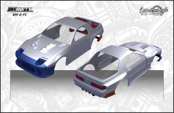 FC Body Shell (Clear) (BM-B-FC)