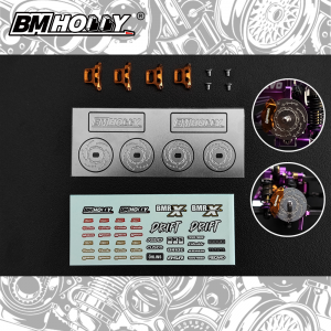 Brake Disk Caliper Set (Gold) (BMRXEVO2-G)