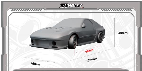 FC Body Shell (Clear) (BM-B-FC)