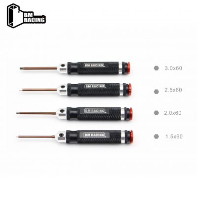 BM Racing 3 different tool sets for different RC car is available right now.