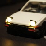 Finally we are releasing the pop up headlight set with the light set for the FLD AE86 body shell